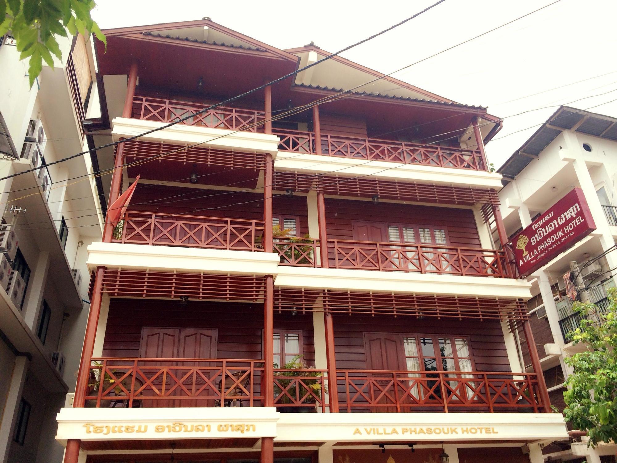 Avilla Phasouk Hotel Vientiane Exterior foto